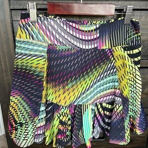 Women’s Multicolor Patterned Skort